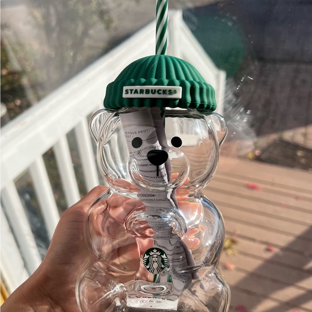 Starbucks Glass Teddy Bear USA 2025